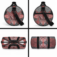 Aotearoa Iwi Ngapuhi Duffle Bag Maori Kowhaiwhai Pattern