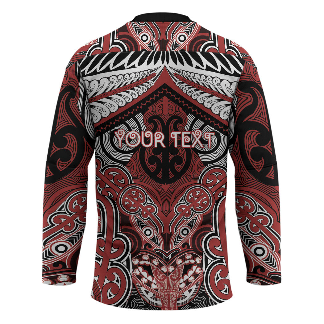Aotearoa Iwi Ngapuhi Personalised Hockey Jersey Maori Kowhaiwhai Pattern