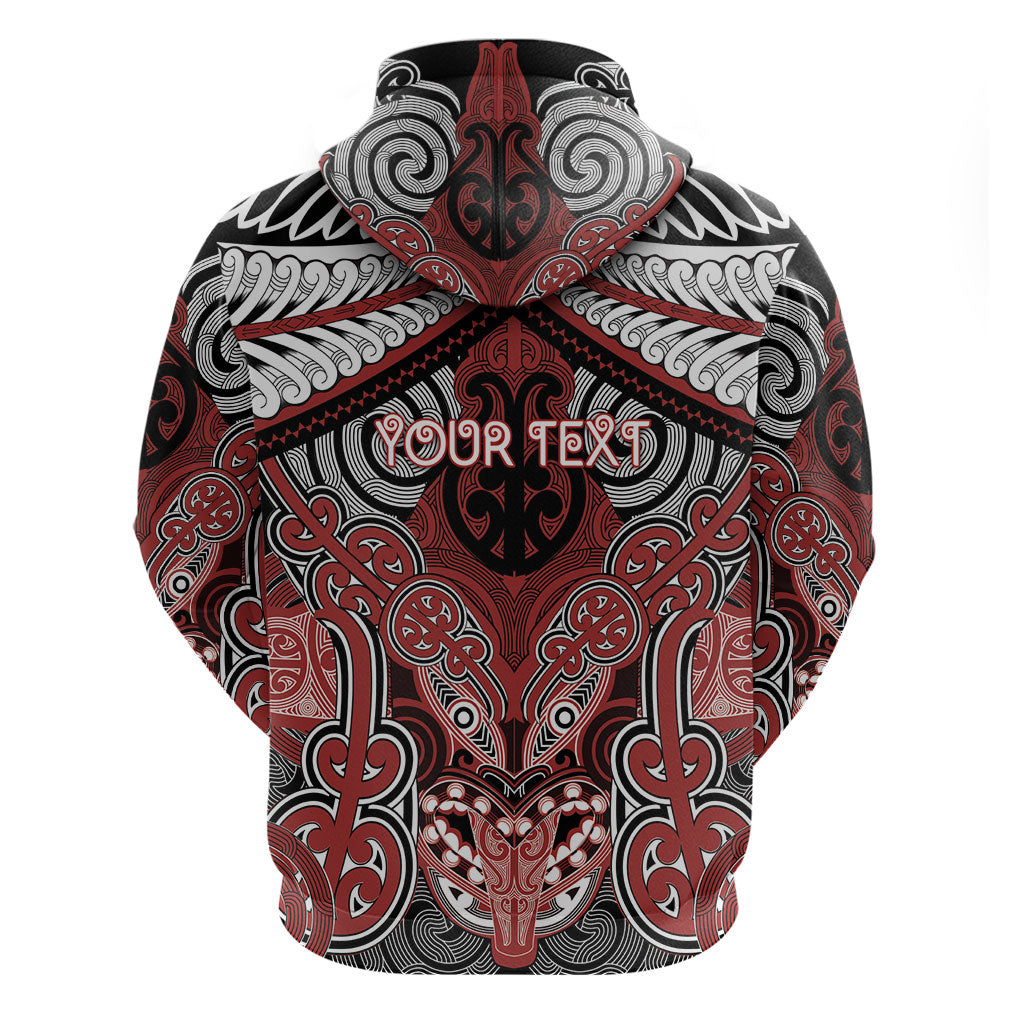 Aotearoa Iwi Ngapuhi Personalised Hoodie Maori Kowhaiwhai Pattern