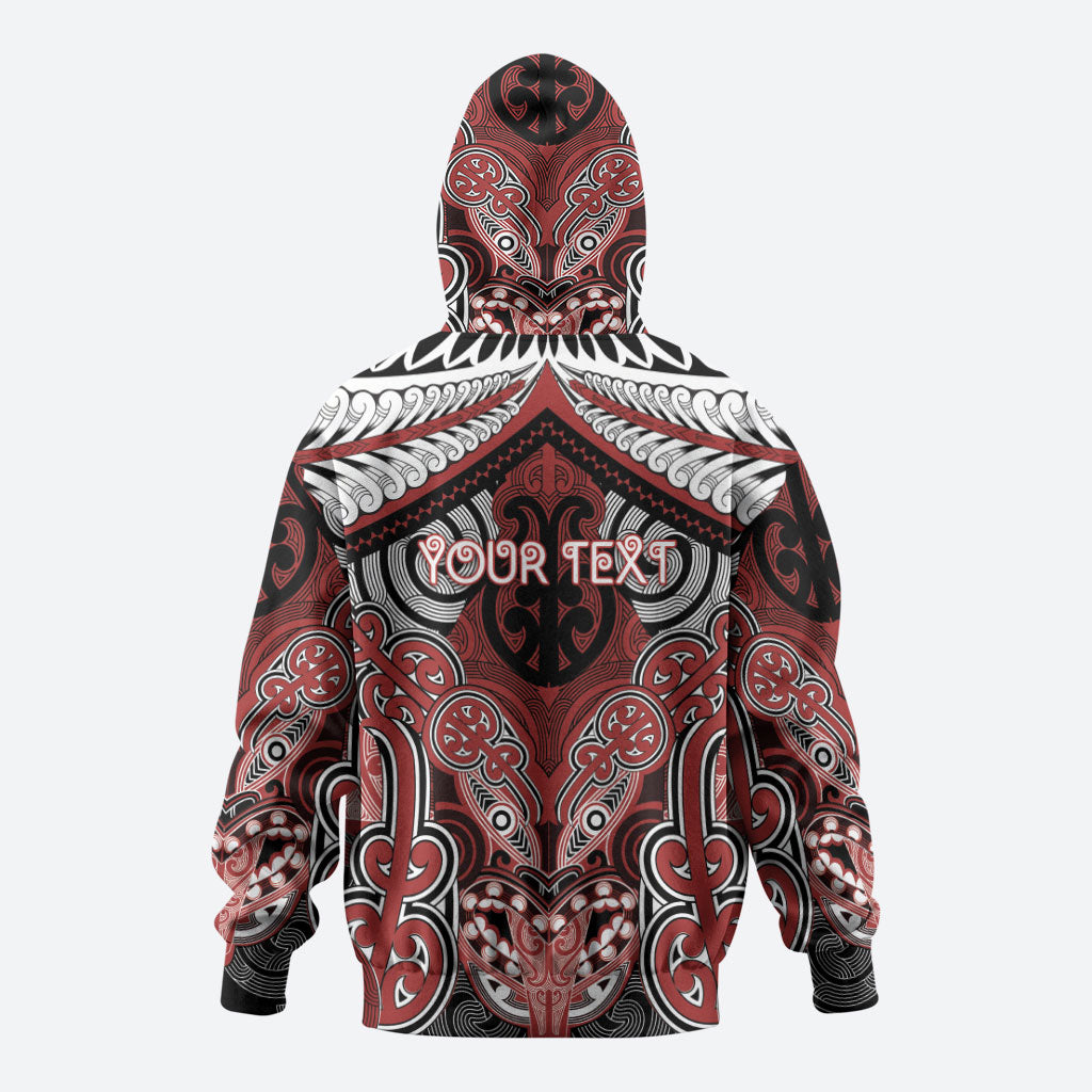 Aotearoa Iwi Ngapuhi Personalised Hoodie Maori Kowhaiwhai Pattern