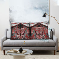 Aotearoa Iwi Ngapuhi Pillow Cover Maori Kowhaiwhai Pattern