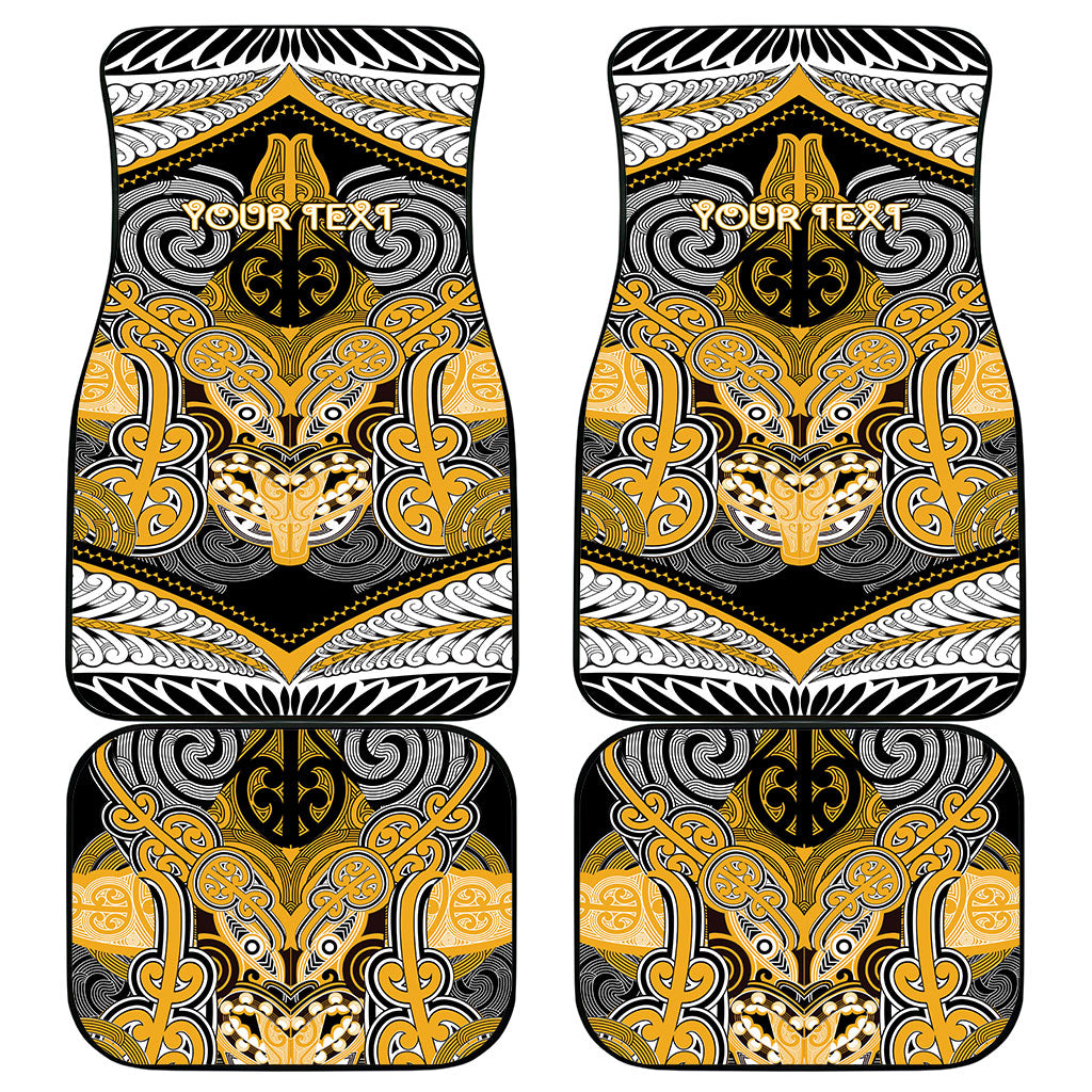 Aotearoa Iwi Ngati Whatua Personalised Car Mats Maori Kowhaiwhai Pattern