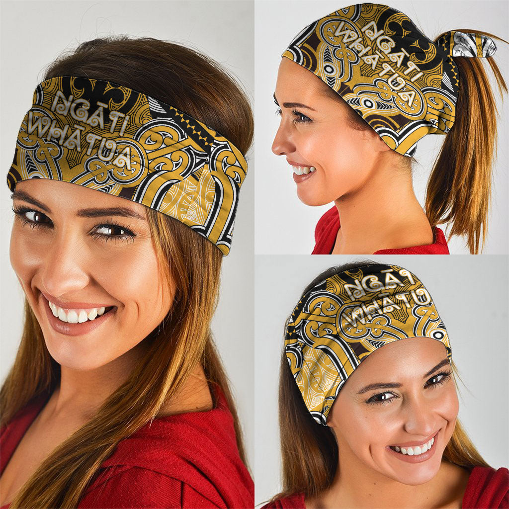 Aotearoa Iwi Ngati Whatua Neck Gaiter Maori Kowhaiwhai Pattern