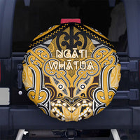 Aotearoa Iwi Ngati Whatua Spare Tire Cover Maori Kowhaiwhai Pattern