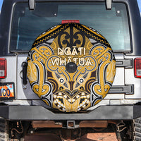 Aotearoa Iwi Ngati Whatua Spare Tire Cover Maori Kowhaiwhai Pattern