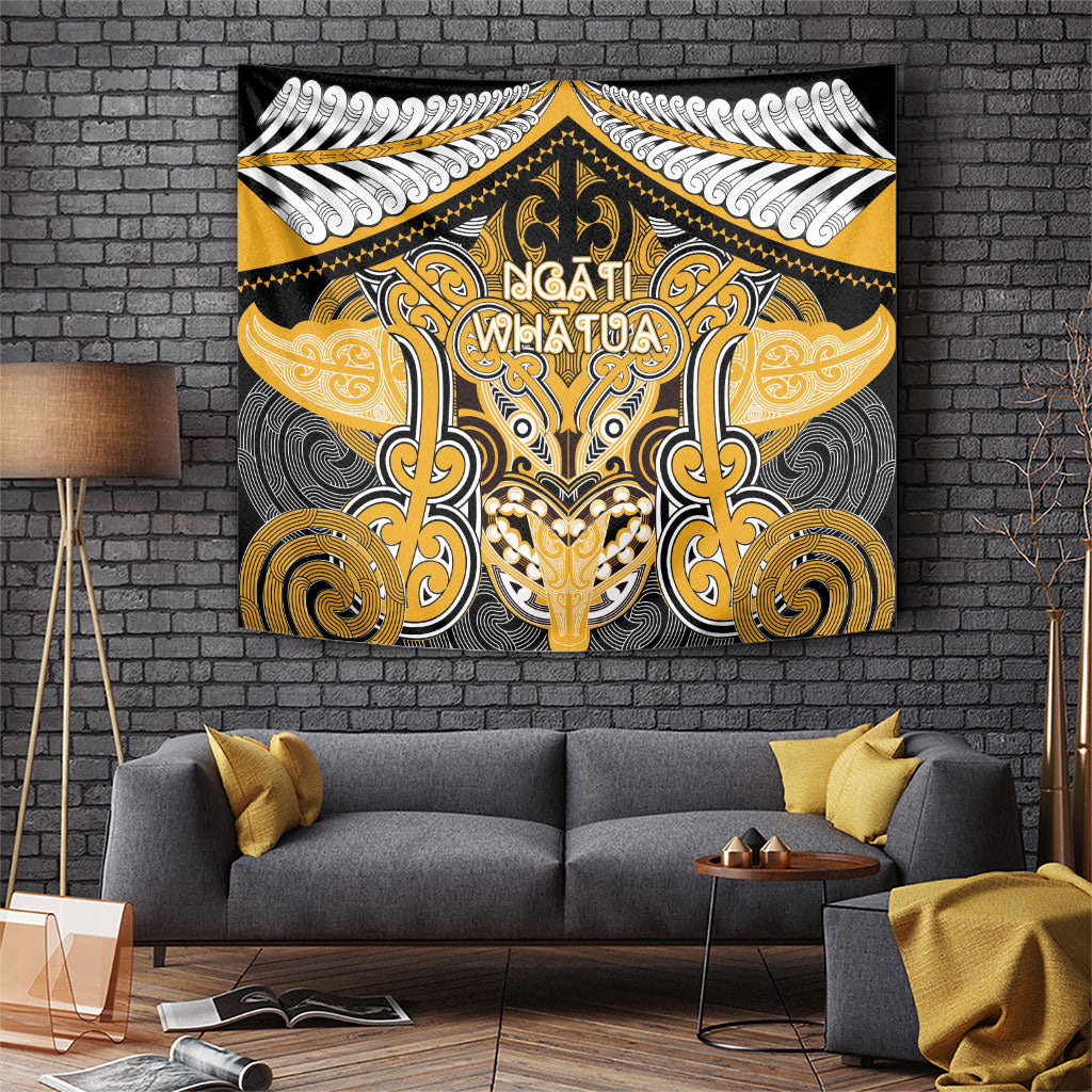Aotearoa Iwi Ngati Whatua Tapestry Maori Kowhaiwhai Pattern