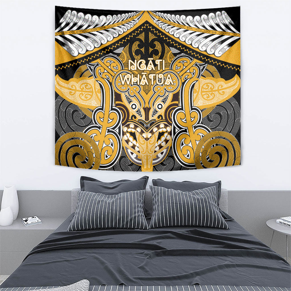 Aotearoa Iwi Ngati Whatua Tapestry Maori Kowhaiwhai Pattern