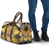 Aotearoa Iwi Ngati Whatua Travel Bag Maori Kowhaiwhai Pattern