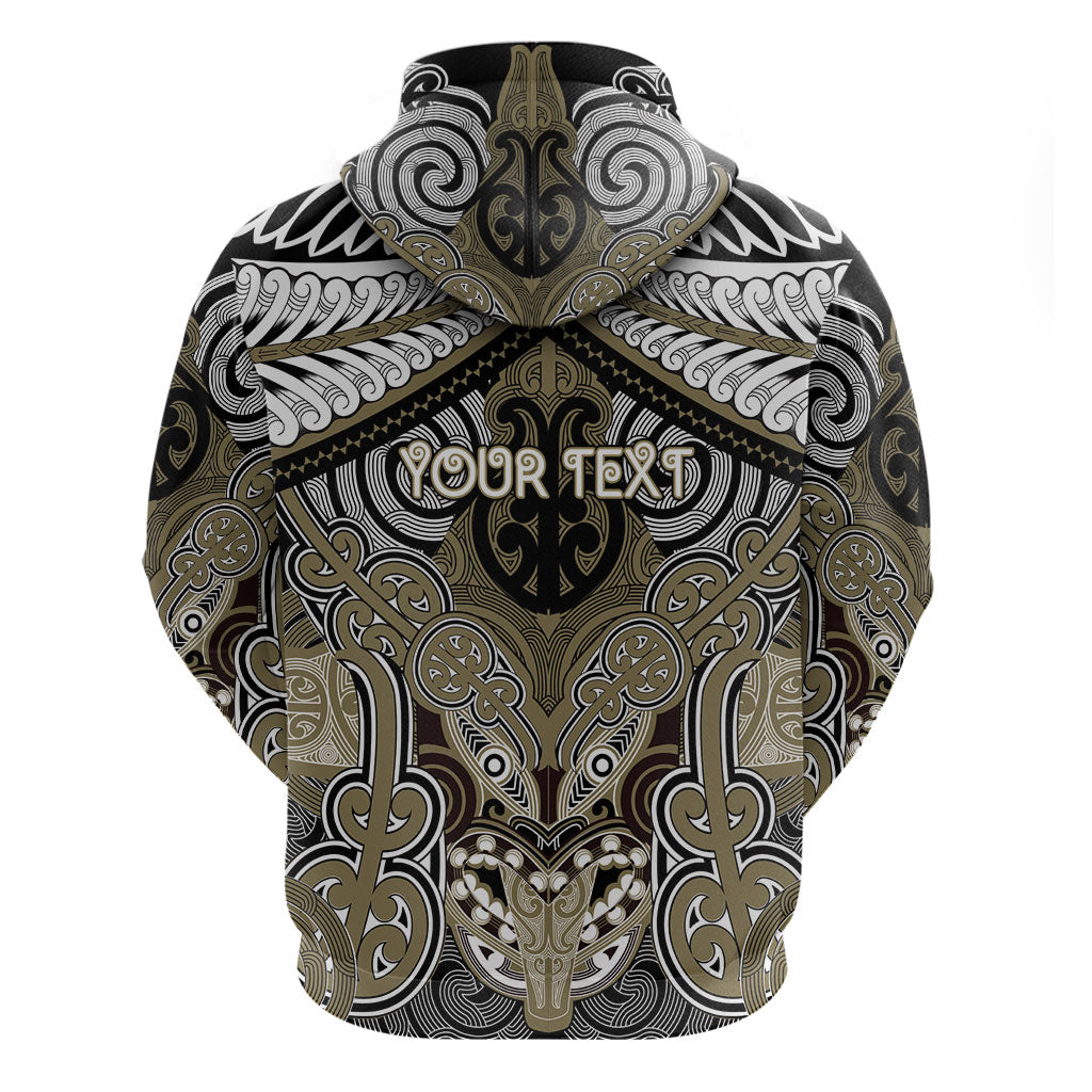 Aotearoa Iwi Waikato Tainui Personalised Hoodie Maori Kowhaiwhai Pattern
