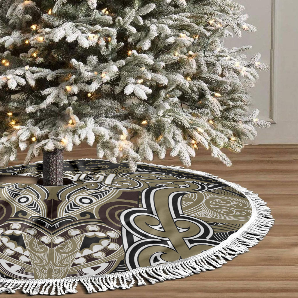 Aotearoa Iwi Waikato Tainui Tree Skirt Maori Kowhaiwhai Pattern