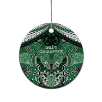 Aotearoa Iwi Ngati Maniapoto Personalised Ceramic Ornament Maori Kowhaiwhai Pattern