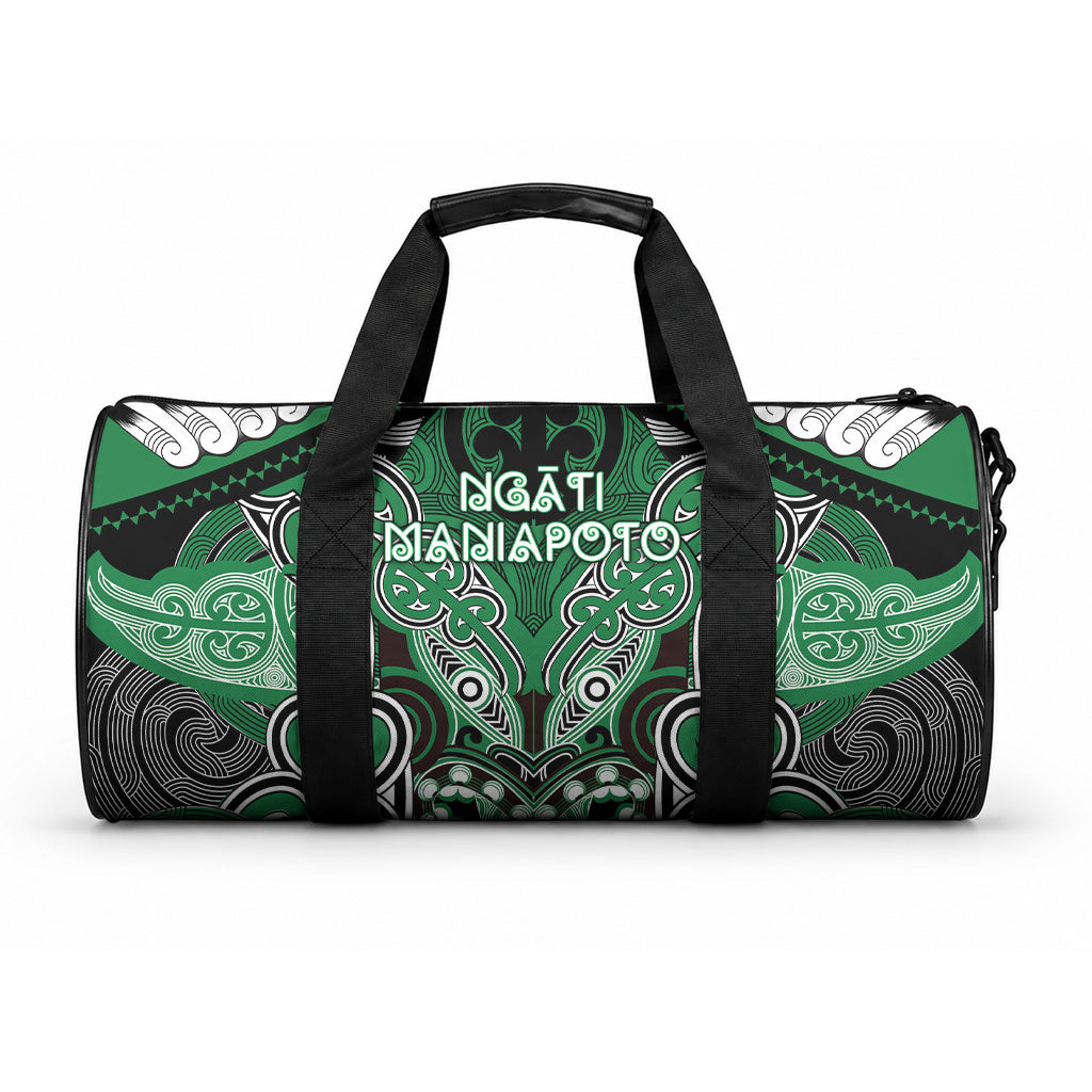 Aotearoa Iwi Ngati Maniapoto Duffle Bag Maori Kowhaiwhai Pattern