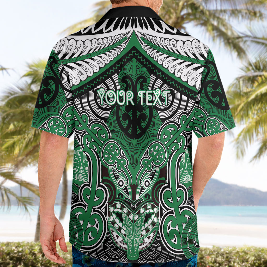 Aotearoa Iwi Ngati Maniapoto Personalised Hawaiian Shirt Maori Kowhaiwhai Pattern