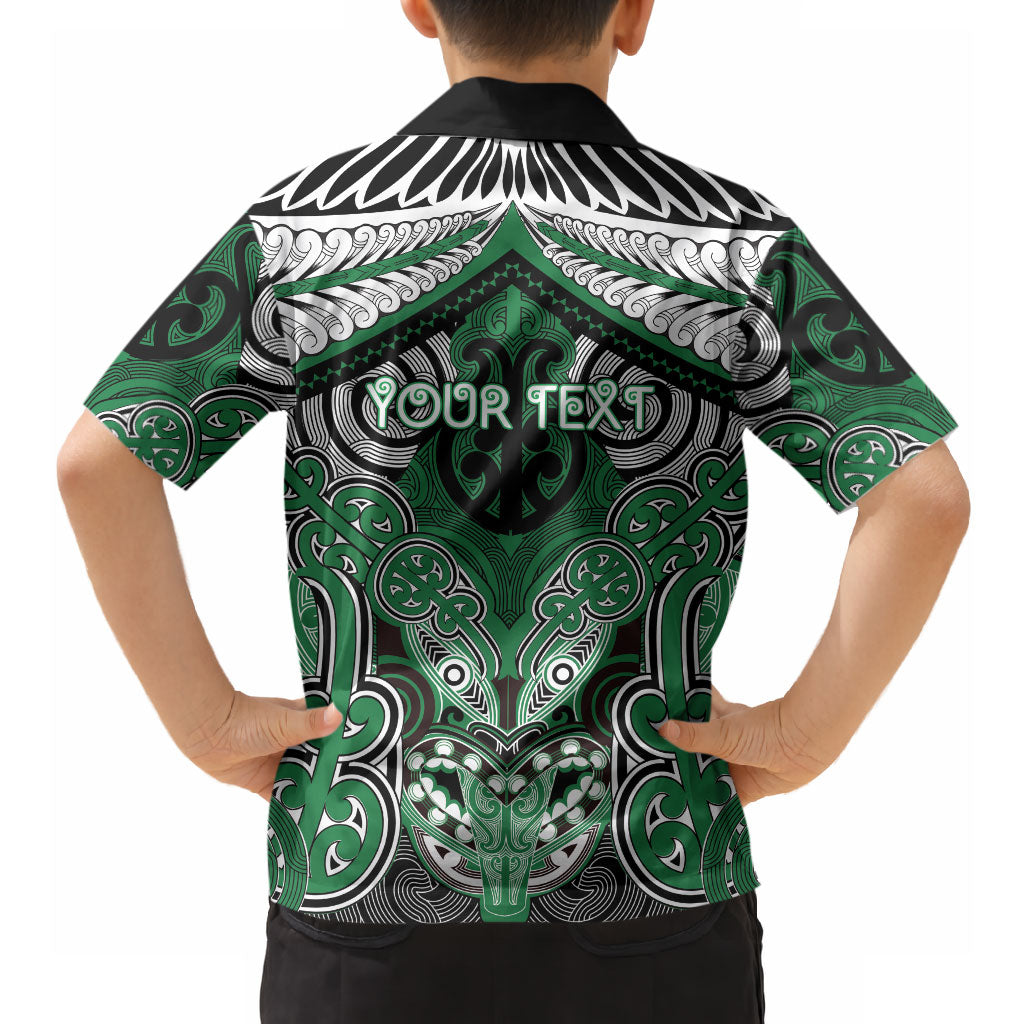 Aotearoa Iwi Ngati Maniapoto Personalised Hawaiian Shirt Maori Kowhaiwhai Pattern