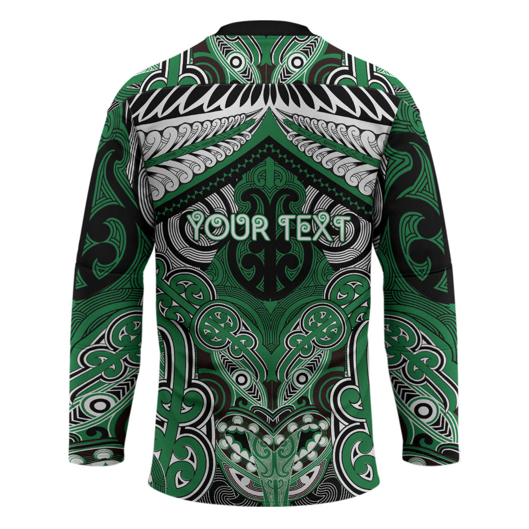 Aotearoa Iwi Ngati Maniapoto Personalised Hockey Jersey Maori Kowhaiwhai Pattern LT19 - Polynesian Pride
