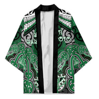 Aotearoa Iwi Ngati Maniapoto Personalised Kimono Maori Kowhaiwhai Pattern