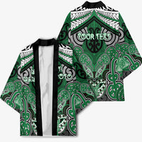 Aotearoa Iwi Ngati Maniapoto Personalised Kimono Maori Kowhaiwhai Pattern