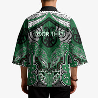 Aotearoa Iwi Ngati Maniapoto Personalised Kimono Maori Kowhaiwhai Pattern