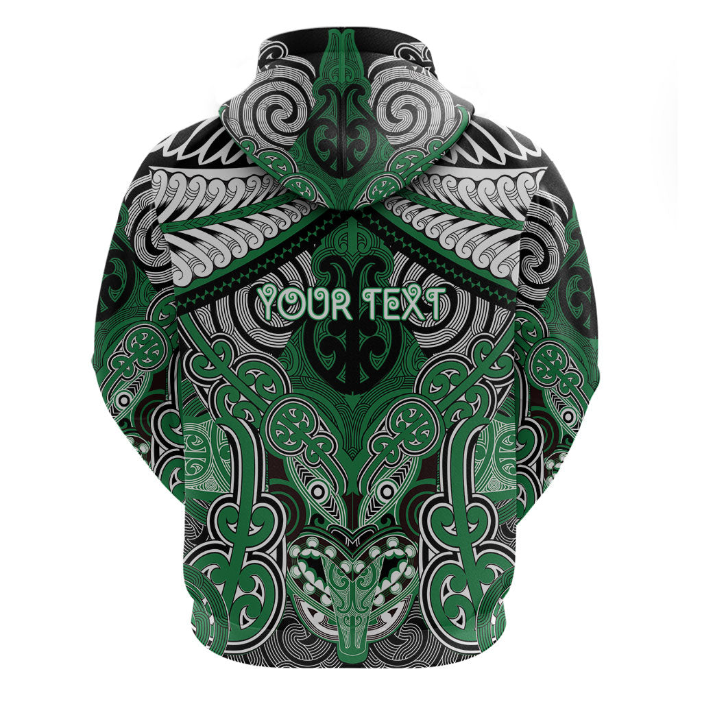 Aotearoa Iwi Ngati Maniapoto Personalised Zip Hoodie Maori Kowhaiwhai Pattern