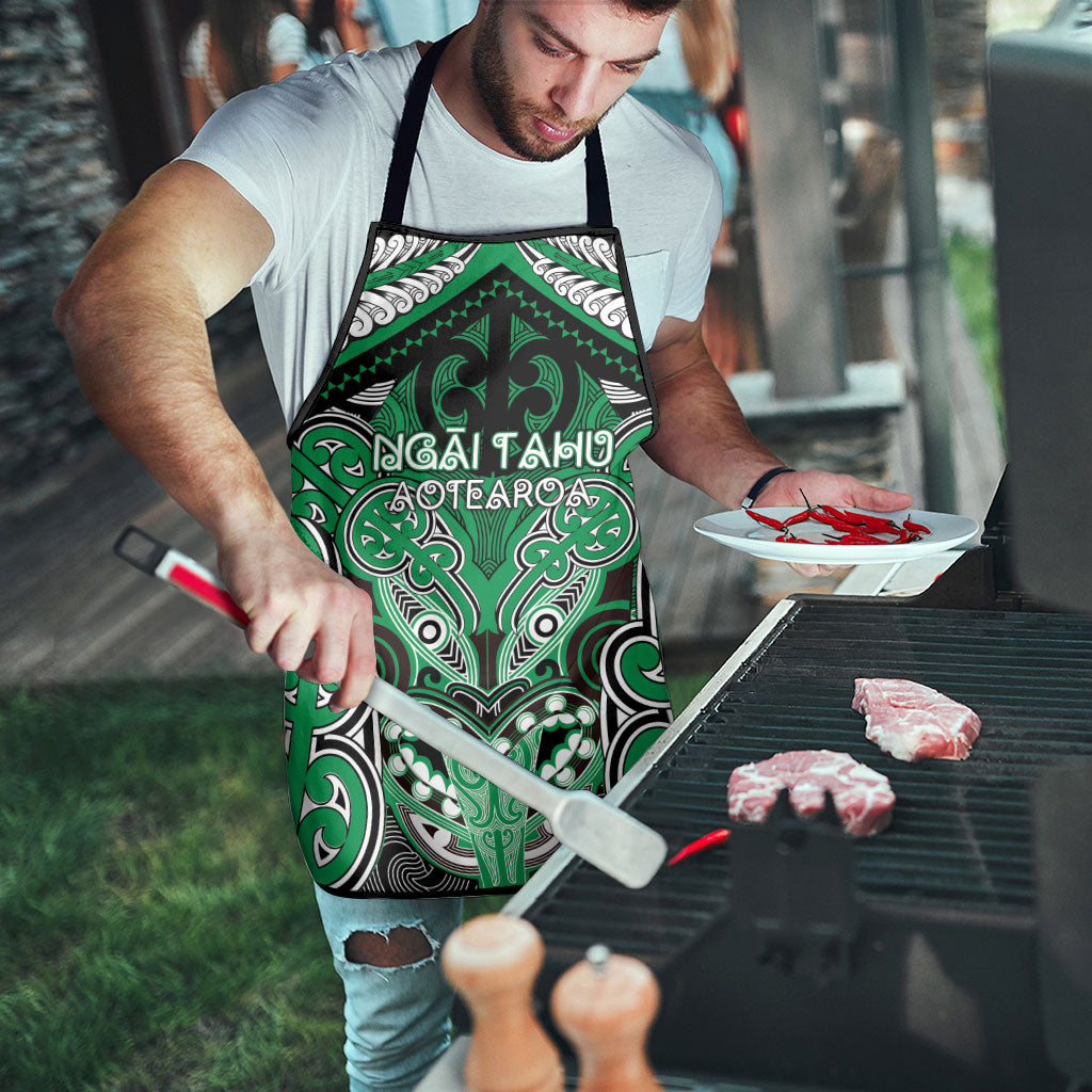 Aotearoa Iwi Ngai Tahu Apron Maori Kowhaiwhai Pattern