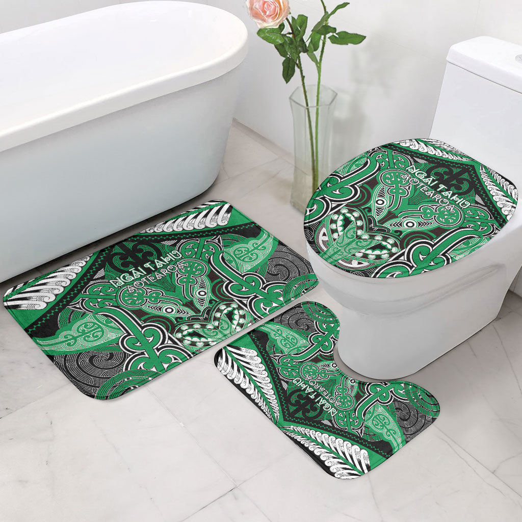 Aotearoa Iwi Ngai Tahu Bathroom Set Maori Kowhaiwhai Pattern