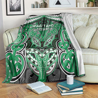 Aotearoa Iwi Ngai Tahu Blanket Maori Kowhaiwhai Pattern