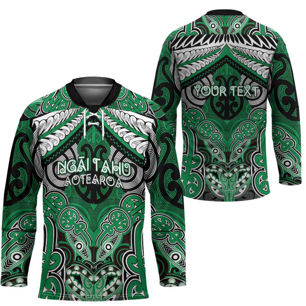 Aotearoa Iwi Ngai Tahu Personalised Hockey Jersey Maori Kowhaiwhai Pattern