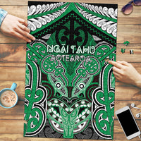 Aotearoa Iwi Ngai Tahu Puzzle Maori Kowhaiwhai Pattern