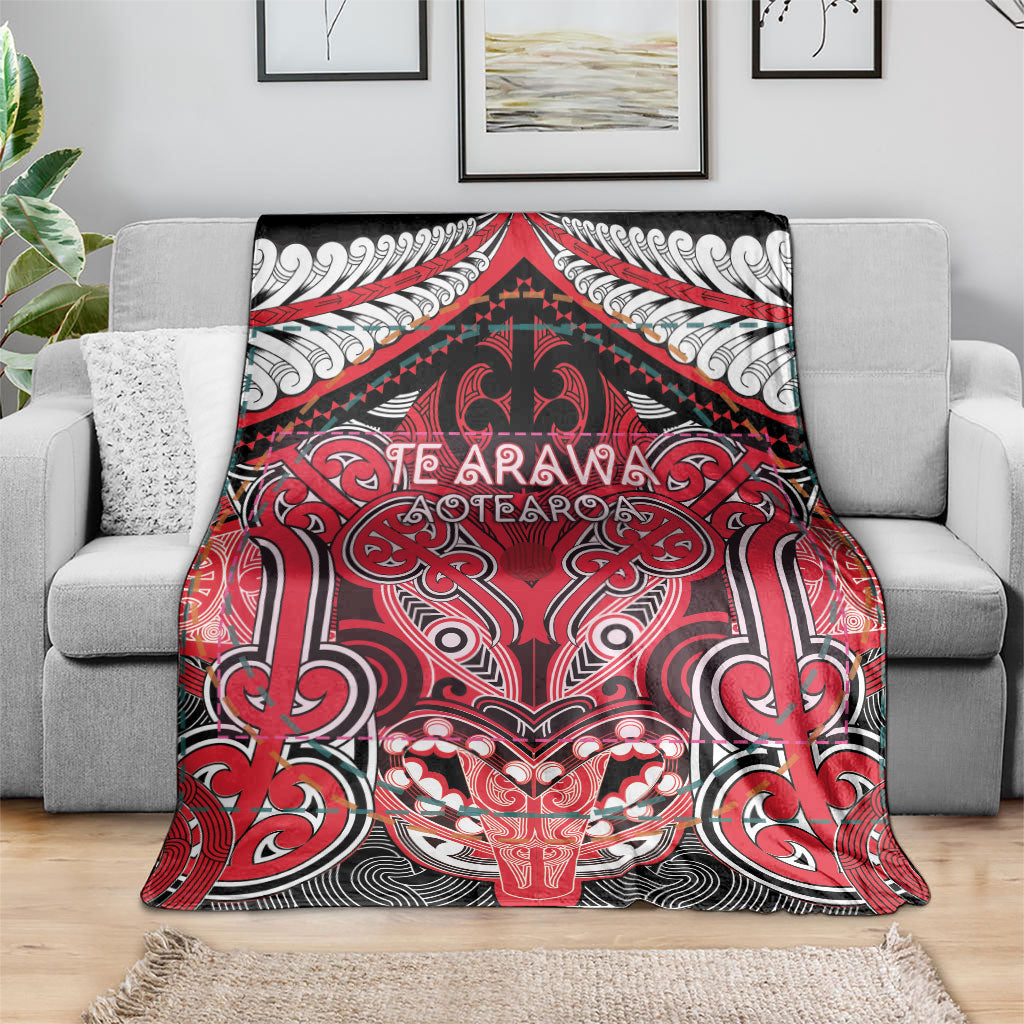 Aotearoa Iwi Te Arawa Blanket Maori Kowhaiwhai Pattern
