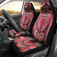 Aotearoa Iwi Te Arawa Car Seat Cover Maori Kowhaiwhai Pattern