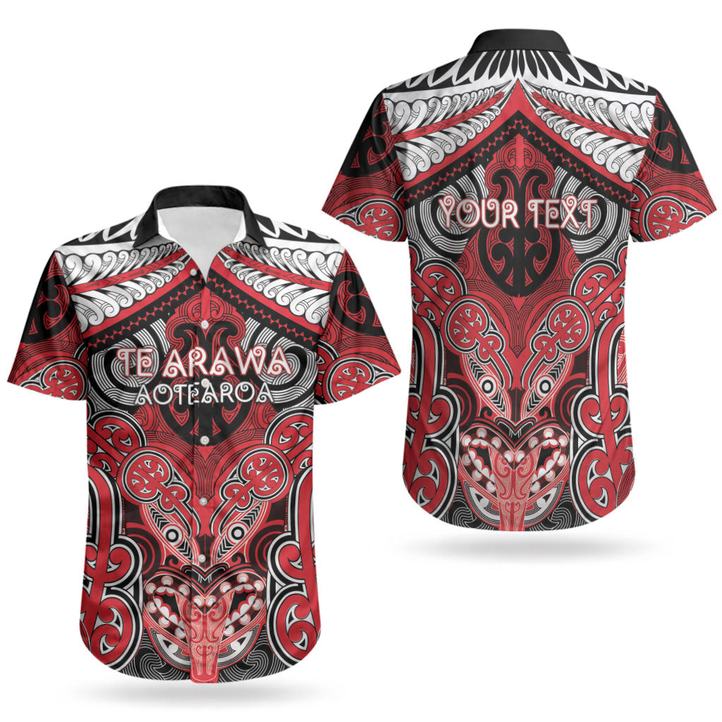 Aotearoa Iwi Te Arawa Personalised Couples Matching Summer Maxi Dress and Hawaiian Shirt Maori Kowhaiwhai Pattern
