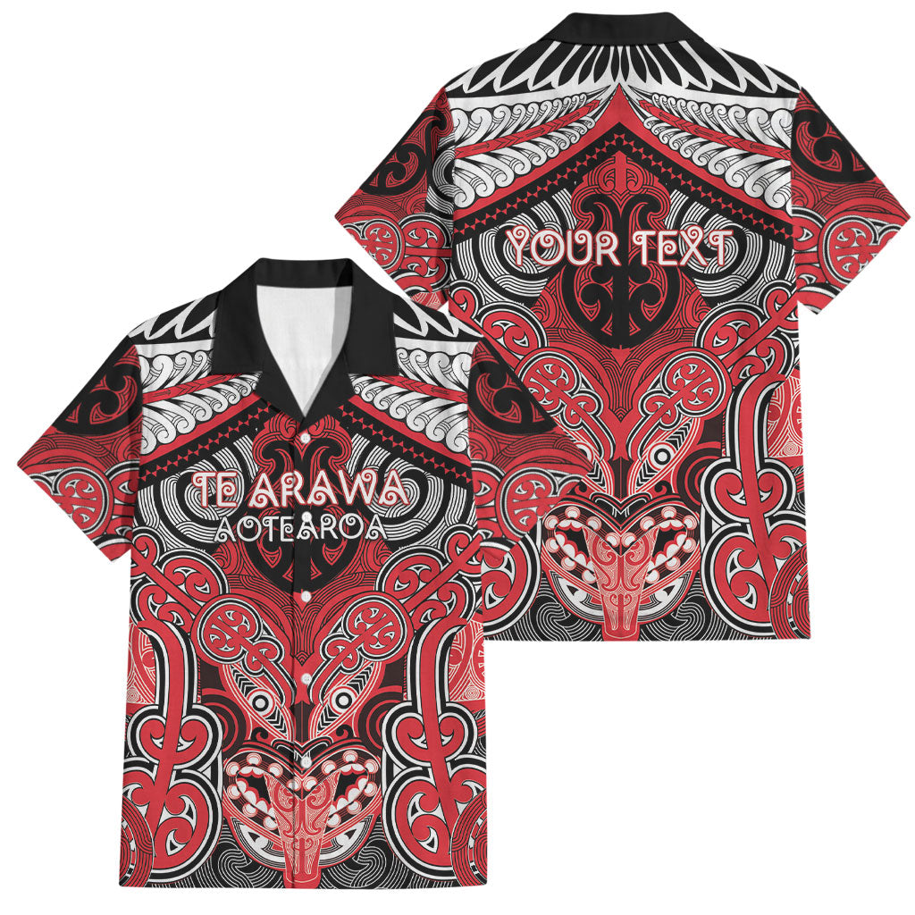 Aotearoa Iwi Te Arawa Personalised Family Matching Mermaid Dress and Hawaiian Shirt Maori Kowhaiwhai Pattern