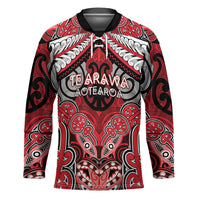 Aotearoa Iwi Te Arawa Personalised Hockey Jersey Maori Kowhaiwhai Pattern
