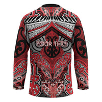 Aotearoa Iwi Te Arawa Personalised Hockey Jersey Maori Kowhaiwhai Pattern