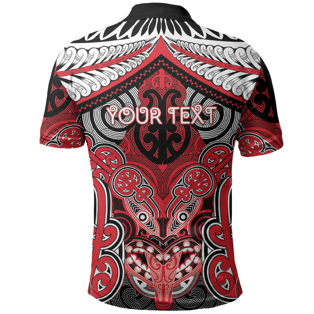 Aotearoa Iwi Te Arawa Personalised Polo Shirt Maori Kowhaiwhai Pattern