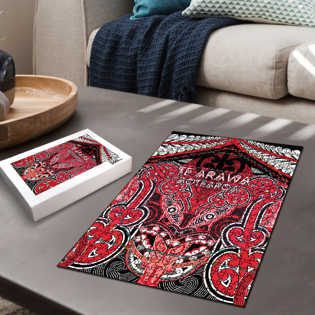 Aotearoa Iwi Te Arawa Puzzle Maori Kowhaiwhai Pattern