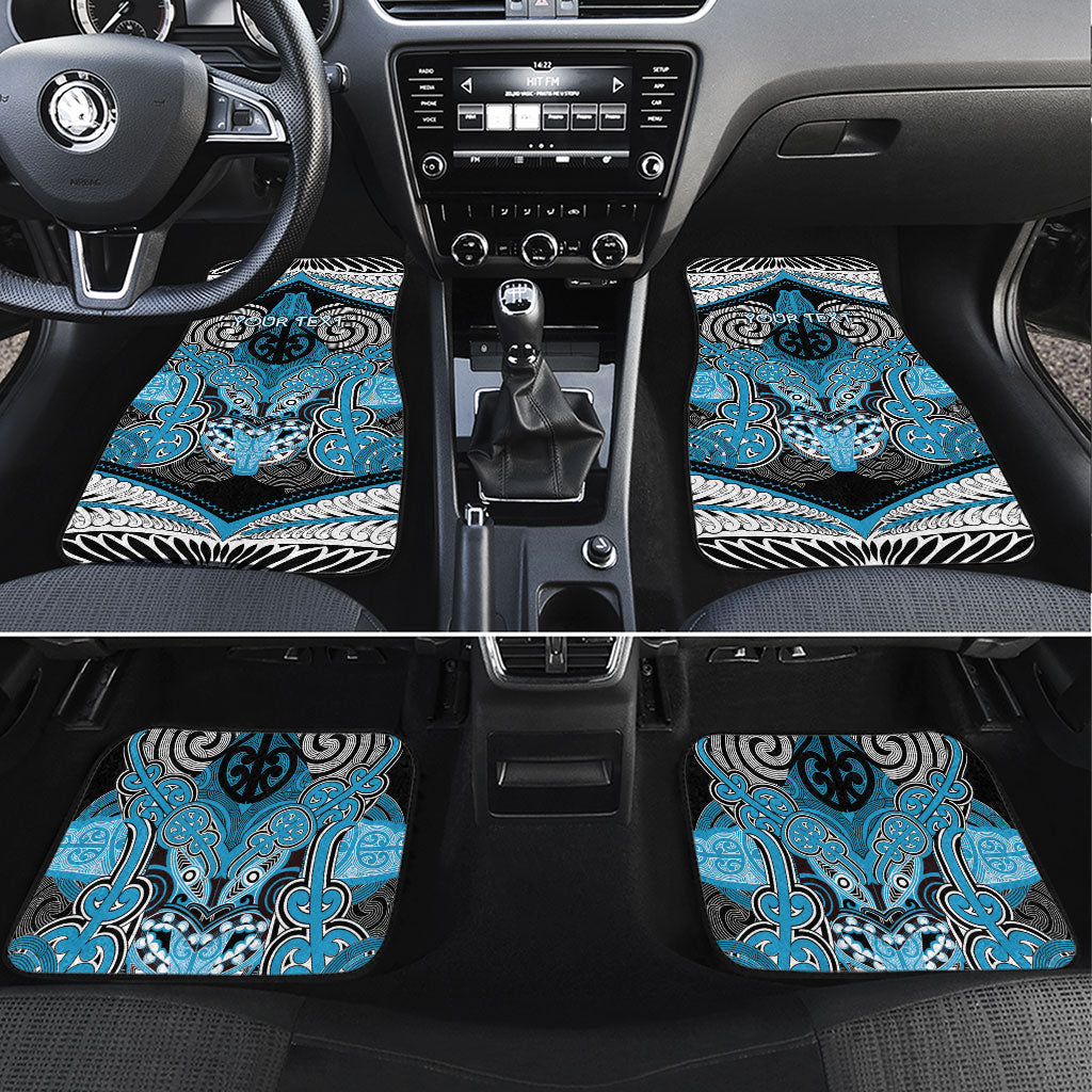 Aotearoa Iwi Ngati Porou Personalised Car Mats Maori Kowhaiwhai Pattern