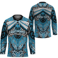Aotearoa Iwi Ngati Porou Personalised Hockey Jersey Maori Kowhaiwhai Pattern LT19 - Polynesian Pride
