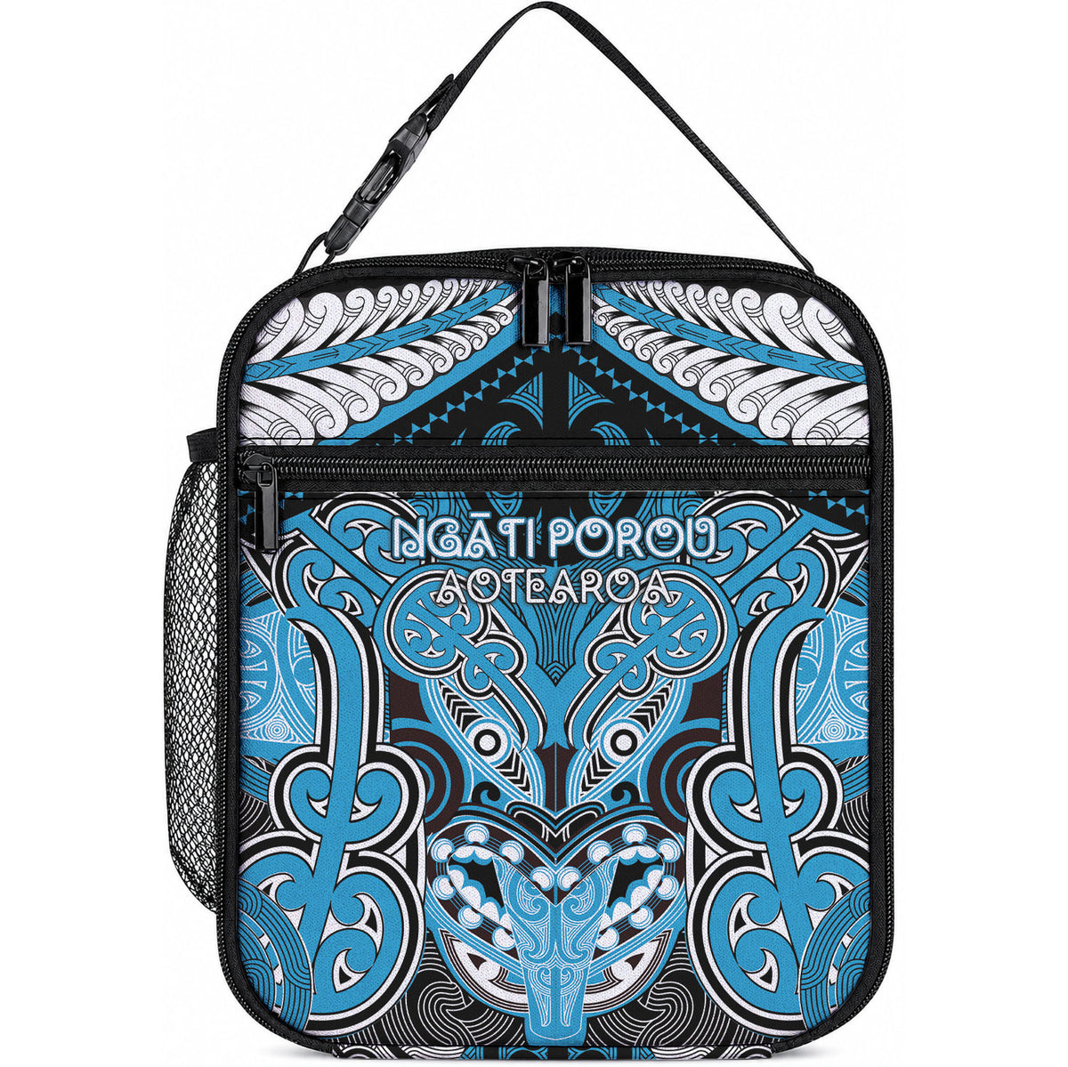 Aotearoa Iwi Ngati Porou Lunch Bag Maori Kowhaiwhai Pattern