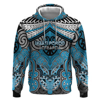 Aotearoa Iwi Ngati Porou Personalised Zip Hoodie Maori Kowhaiwhai Pattern