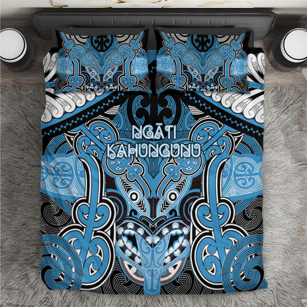 Aotearoa Iwi Ngati Kahungunu Bedding Set Maori Kowhaiwhai Pattern