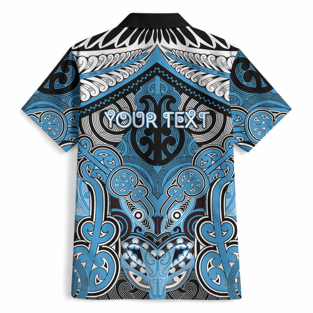 Aotearoa Iwi Ngati Kahungunu Personalised Hawaiian Shirt Maori Kowhaiwhai Pattern