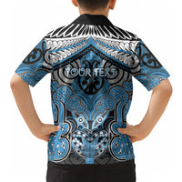 Aotearoa Iwi Ngati Kahungunu Personalised Hawaiian Shirt Maori Kowhaiwhai Pattern