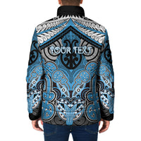 Aotearoa Iwi Ngati Kahungunu Personalised Padded Jacket Maori Kowhaiwhai Pattern