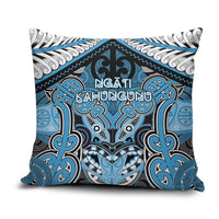 Aotearoa Iwi Ngati Kahungunu Pillow Cover Maori Kowhaiwhai Pattern