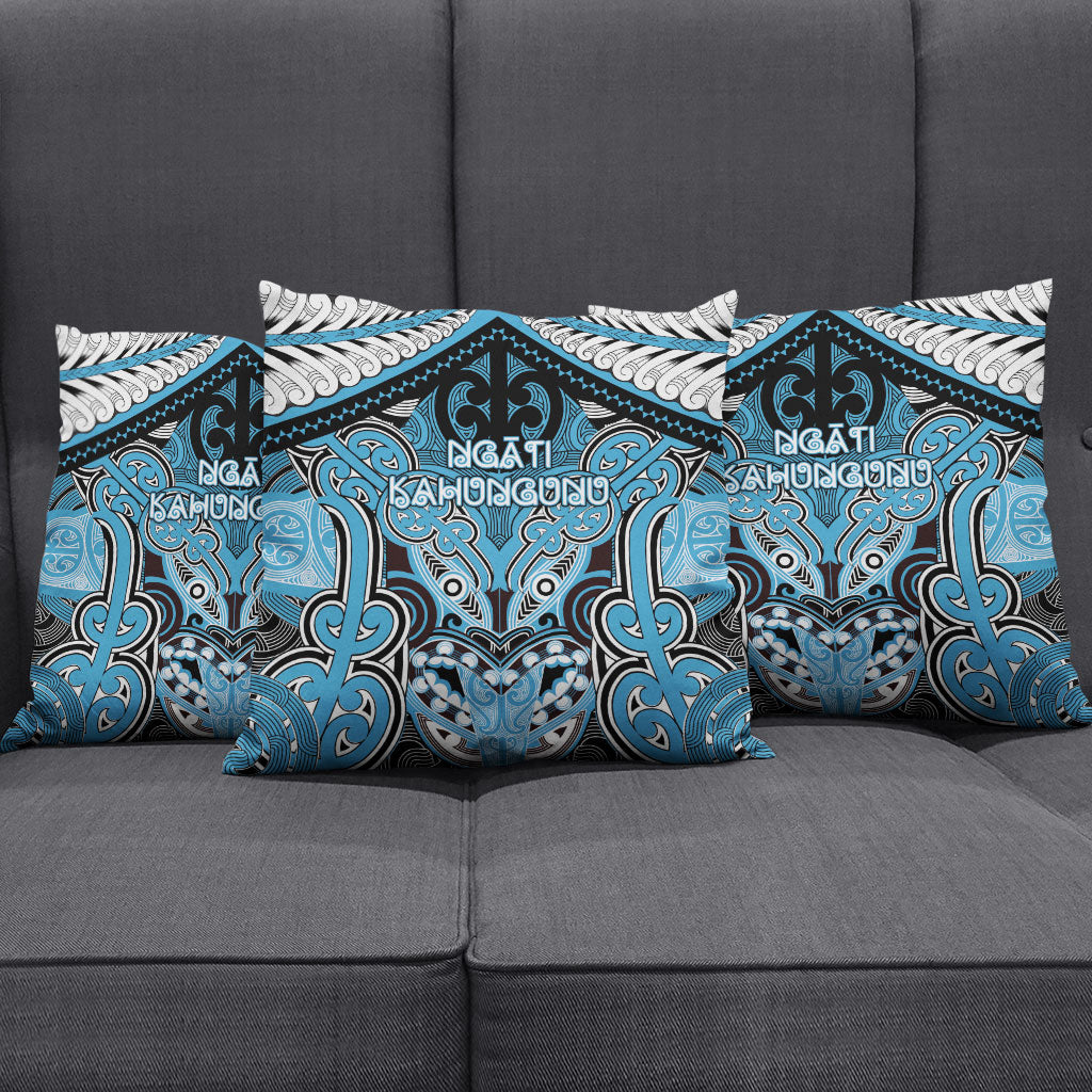 Aotearoa Iwi Ngati Kahungunu Pillow Cover Maori Kowhaiwhai Pattern