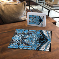 Aotearoa Iwi Ngati Kahungunu Puzzle Maori Kowhaiwhai Pattern