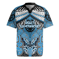 Aotearoa Iwi Ngati Kahungunu Personalised Rugby Jersey Maori Kowhaiwhai Pattern