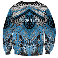 Aotearoa Iwi Ngati Kahungunu Personalised Sweatshirt Maori Kowhaiwhai Pattern