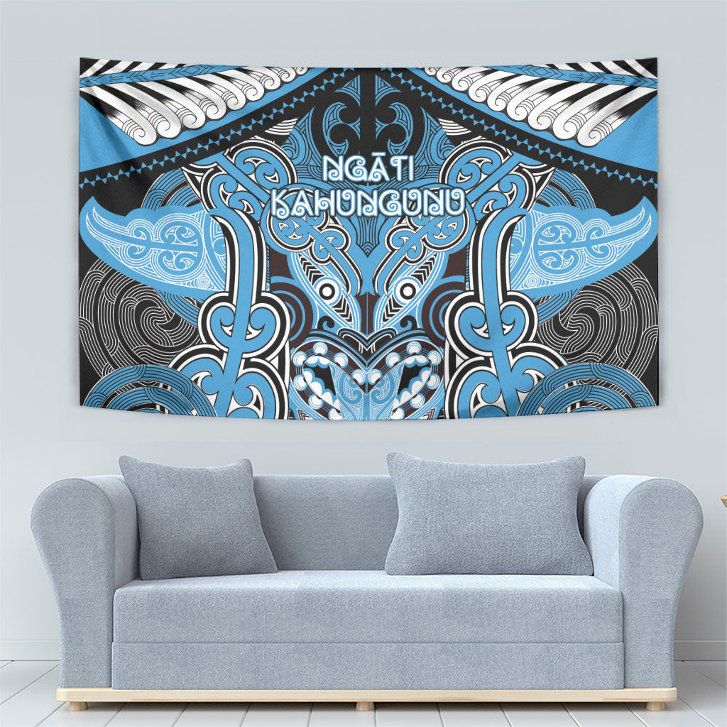 Aotearoa Iwi Ngati Kahungunu Tapestry Maori Kowhaiwhai Pattern